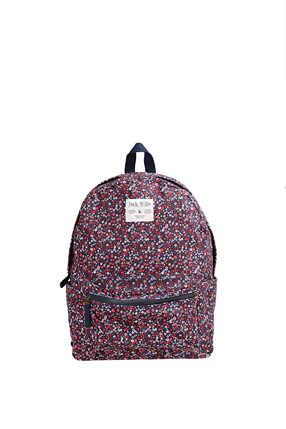 Jack wills store floral backpack